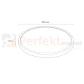 Lampa sufitowa plafon LED CALIFORNIA 30cm IP20 CCT biały perfektmarket.webp