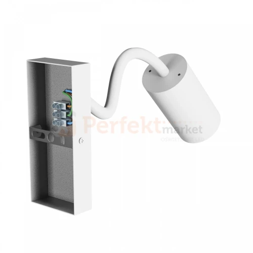 Kinkiet regulowany SQUALLA VARIOSA FLEXI 1xGU10 IP20 biały perfektmarket (4).webp