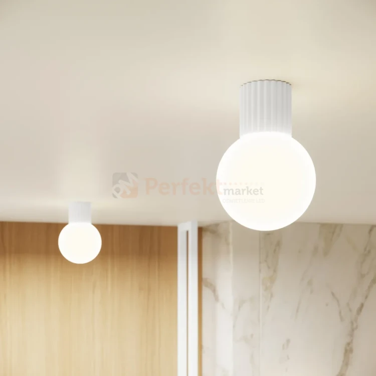 Plafon Halo szklana kula design G9 IP44 biały SL.1708 perfektmarket (11).webp