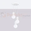 Lampa wisząca Halo 3P szklane kule design 2xG9 IP20 biała SL.1710  perfektmarket (6).webp