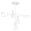 Lampa wisząca Halo 3P szklane kule design 2xG9 IP20 biała SL.1710  perfektmarket (4).webp