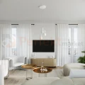 Lampa wisząca Halo szklana kula design 1xG9 IP20 biała SL.1709  perfektmarket (12).webp