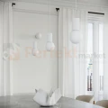Lampa wisząca Halo szklana kula design 1xG9 IP20 biała SL.1709  perfektmarket (10).webp