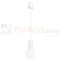 Lampa wisząca Halo szklana kula design 1xG9 IP20 biała SL.1709  perfektmarket (7).webp