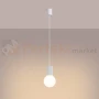 Lampa wisząca Halo szklana kula design 1xG9 IP20 biała SL.1709  perfektmarket (2).webp