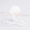 Lampa biurkowa Halo szklana kula design 1xG9 IP20 biała SL.1711  perfektmarket (5).webp