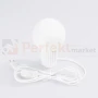 Lampa biurkowa Halo szklana kula design 1xG9 IP20 biała SL.1711  perfektmarket (5).webp