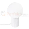 Lampa biurkowa Halo szklana kula design 1xG9 IP20 biała SL.1711  perfektmarket (1).webp
