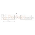 Moduł LED do podświetlenia krawędziowego MINI 2.4W 12V 6500K perfektmarket.webp