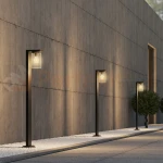 Lampa ogrodowa stojąca TRIO ARDILA 100cm czujnik zmierzchu czarna IP44 perfektmarket 4.webp