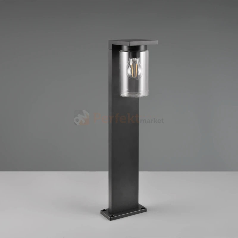 Lampa ogrodowa stojąca TRIO ARDILA 65cm czujnik zmierzchu czarna IP44 wymiary perfektmarket.webp