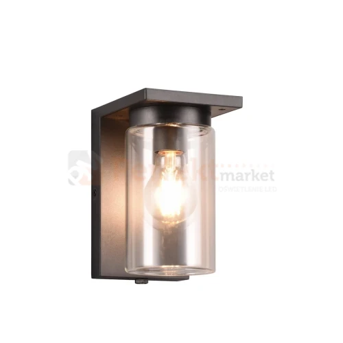 Lampa ogrodowa kinkiet TRIO ARDILA czujnik zmierzchu czarny IP44 perfektmarket 1.webp