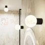 Kinkiet Halo szklana kula design G9 IP44 czarny perfektmarket (10).webp
