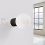 Kinkiet Halo szklana kula design G9 IP44 czarny perfektmarket (4).webp