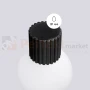 Kinkiet Halo szklana kula design G9 IP44 czarny perfektmarket.webp