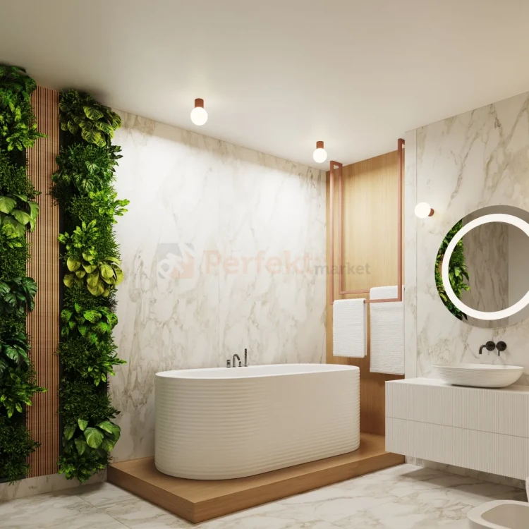 Kinkiet Halo szklana kula design G9 IP44 mocca perfektmarket (9).webp