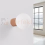 Kinkiet Halo szklana kula design G9 IP44 mocca perfektmarket (5).webp