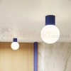 Kinkiet Halo szklana kula design G9 IP44 ultramaryna perfektmarket (12).webp