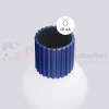 Kinkiet Halo szklana kula design G9 IP44 ultramaryna perfektmarket (2).webp