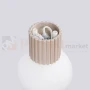 Kinkiet Halo szklana kula design G9 IP44 taupe perfektmarket (5).webp