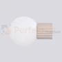 Kinkiet Halo szklana kula design G9 IP44 taupe perfektmarket (3).webp