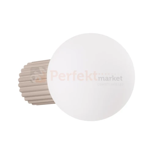 Kinkiet Halo szklana kula design G9 IP44 taupe perfektmarket (1).webp