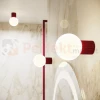 Kinkiet Halo szklana kula design G9 IP44 burgund perfektmarket (11).webp