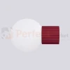 Kinkiet Halo szklana kula design G9 IP44 burgund perfektmarket (5).webp