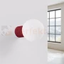 Kinkiet Halo szklana kula design G9 IP44 burgund perfektmarket (4).webp