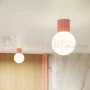 Kinkiet Halo szklana kula design G9 IP44 brzoskwiniowy perfektmarket (11).webp