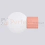 Kinkiet Halo szklana kula design G9 IP44 brzoskwiniowy perfektmarket (7).webp