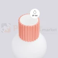 Kinkiet Halo szklana kula design G9 IP44 brzoskwiniowy perfektmarket (5).webp