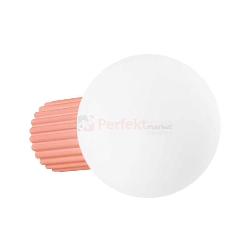 Kinkiet Halo szklana kula design G9 IP44 brzoskwiniowy perfektmarket (12).webp