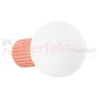 Kinkiet Halo szklana kula design G9 IP44 brzoskwiniowy perfektmarket.webp