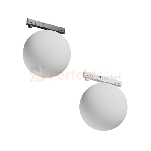 oprawa na szynoprzewód magnetyczny SHIFT NANO GLOBE 7W czarna biała 3000K perfektmarket.webp