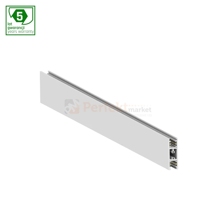 system magnetyczny natynkowy podwójny dwustronny slim shift nano szyna 48V biała 1-2m perfektmarket olsztyn.webp