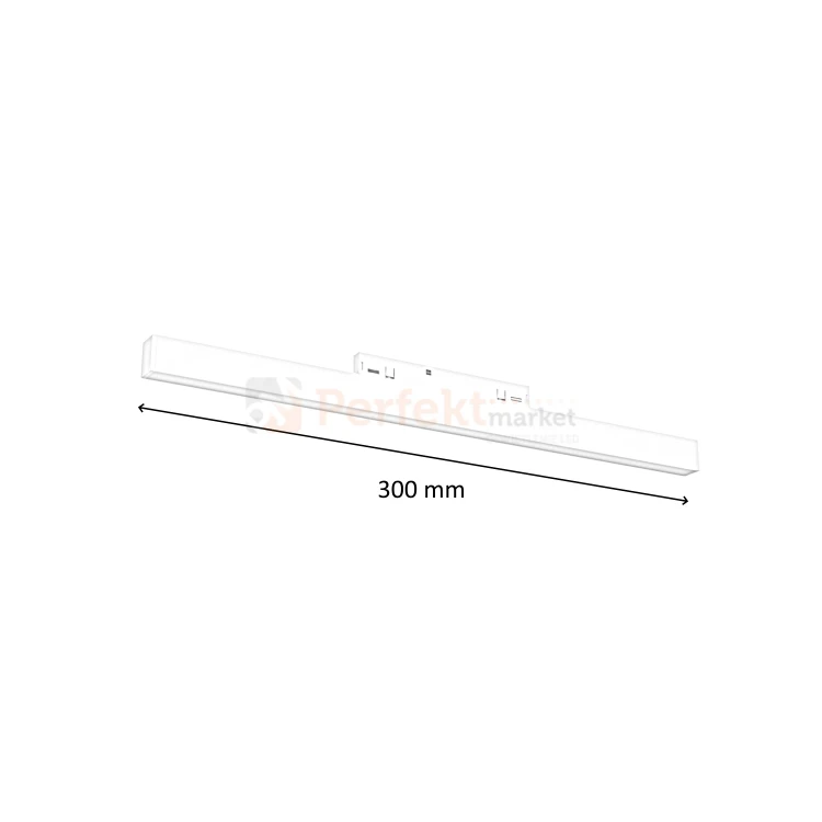 oprawa na szynoprzewód magnetyczny SHIFT NANO LINE S 10W biała czarna wymiary 3000K perfektmarket.webp