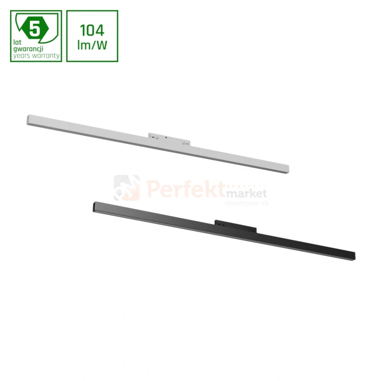 oprawa na szynoprzewód magnetyczny SHIFT NANO LINE M 20W czarna biała 3000K perfektmarket.webp