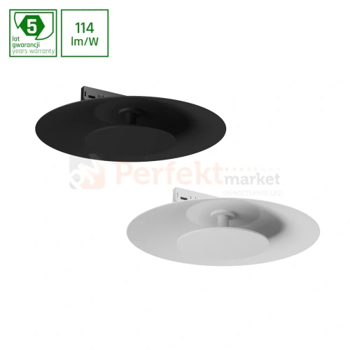 oprawa na szynoprzewód magnetyczny SHIFT NANO SAUCER 7W czarna biała 3000K perfektmarket.webp