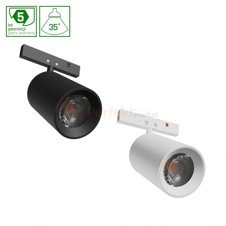 oprawa na szynoprzewód magnetyczny SHIFT NANO SPOT 5W czarna biała 3000K perfektmarket .webp