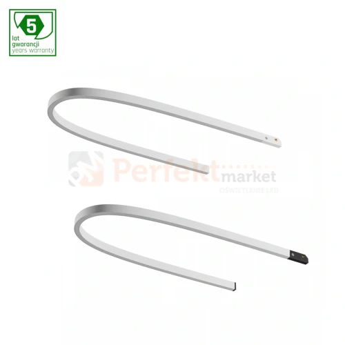 Lampa liniowa pasek LED STRIPE M 547 mm 6W 3000K SHIFT NANO czarny biały perfektmarket (4).webp