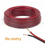 Przewód płaski do taśm LED 2x0,20 mm² [na metry]