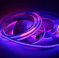 Cyfrowa taśma COB 784 LED 24V 21W/m RGBW IP20 10mm WS2814 (rolka 5m) perfekt market olsztyn