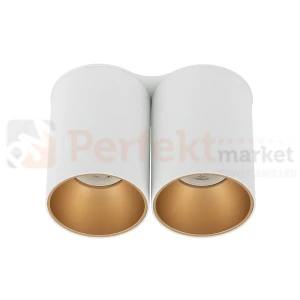 Oprawa sufitowa EYE Tone II Pointe 7665 spot cube Nowodvorski biało-złota