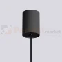 Lampa wisząca Halo szklana kula design 1xG9 IP20 czarna perfektmarket (7).webp