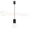 Lampa wisząca Halo szklana kula design 1xG9 IP20 czarna perfektmarket (8).webp