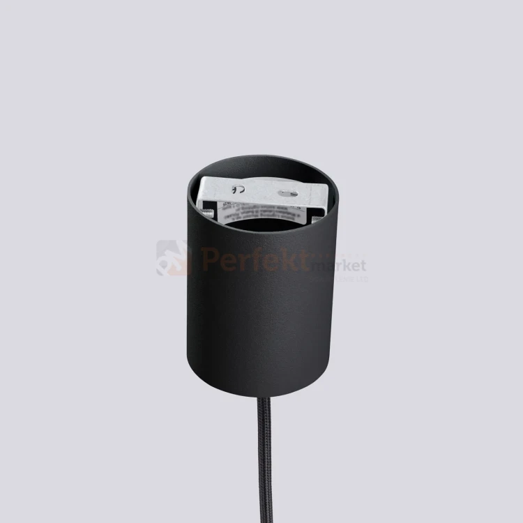 Lampa wisząca Halo szklana kula design 1xG9 IP20 czarna perfektmarket (4).webp