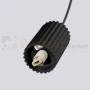Lampa wisząca Halo szklana kula design 1xG9 IP20 czarna perfektmarket (5).webp
