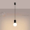 Lampa wisząca Halo szklana kula design 1xG9 IP20 czarna perfektmarket (2).webp