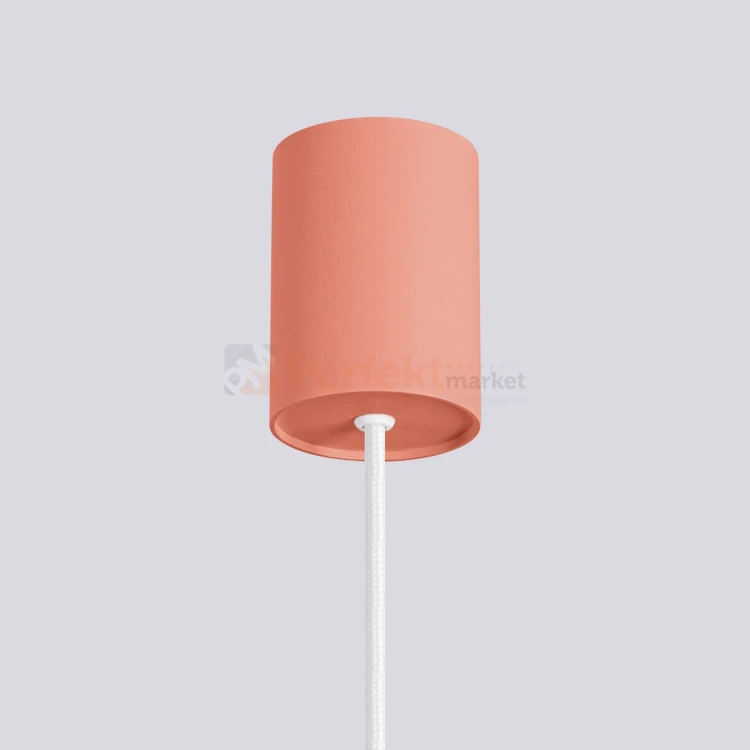 Lampa wisząca Halo szklana kula design 1xG9 IP20 brzoskwiniowa perfektmarket (6).webp
